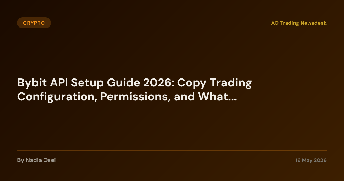 Bybit API Setup Guide 2026: 3 Permission Checks