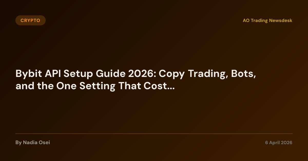 Bybit API Setup Guide 2026: 3 Permissions That Break Bots